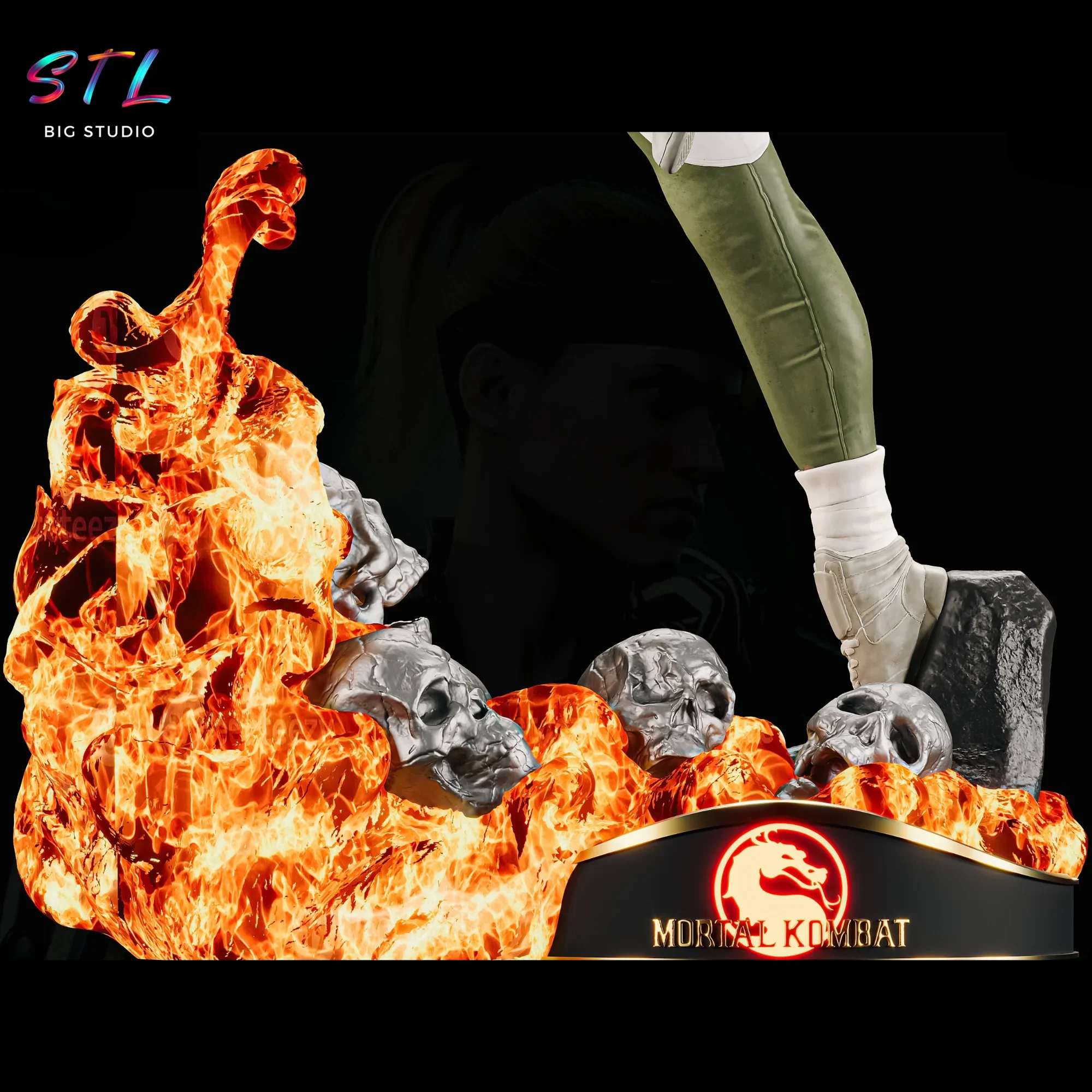 imprimir 3d sonya blade stl mortal kombat imprimir 3d sonya blade stl mortal kombat