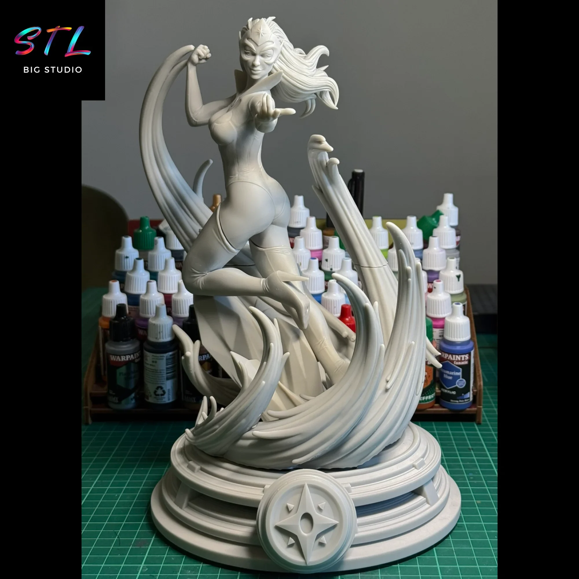 imprimir 3d star sapphire stl figura dc comics imprimir 3d star sapphire stl figura dc comics