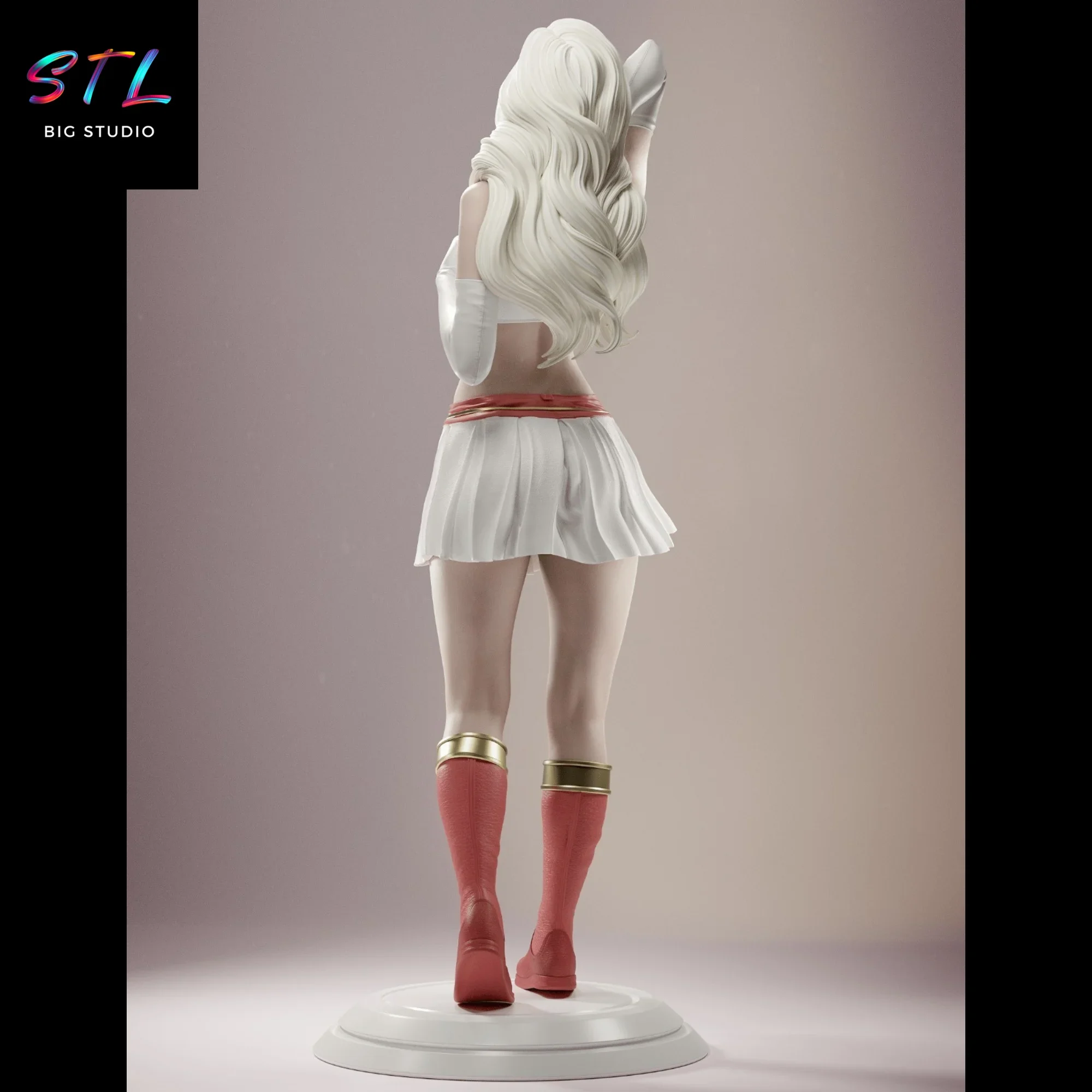 imprimir 3d supergirl stl figura dc imprimir 3d supergirl stl figura dc