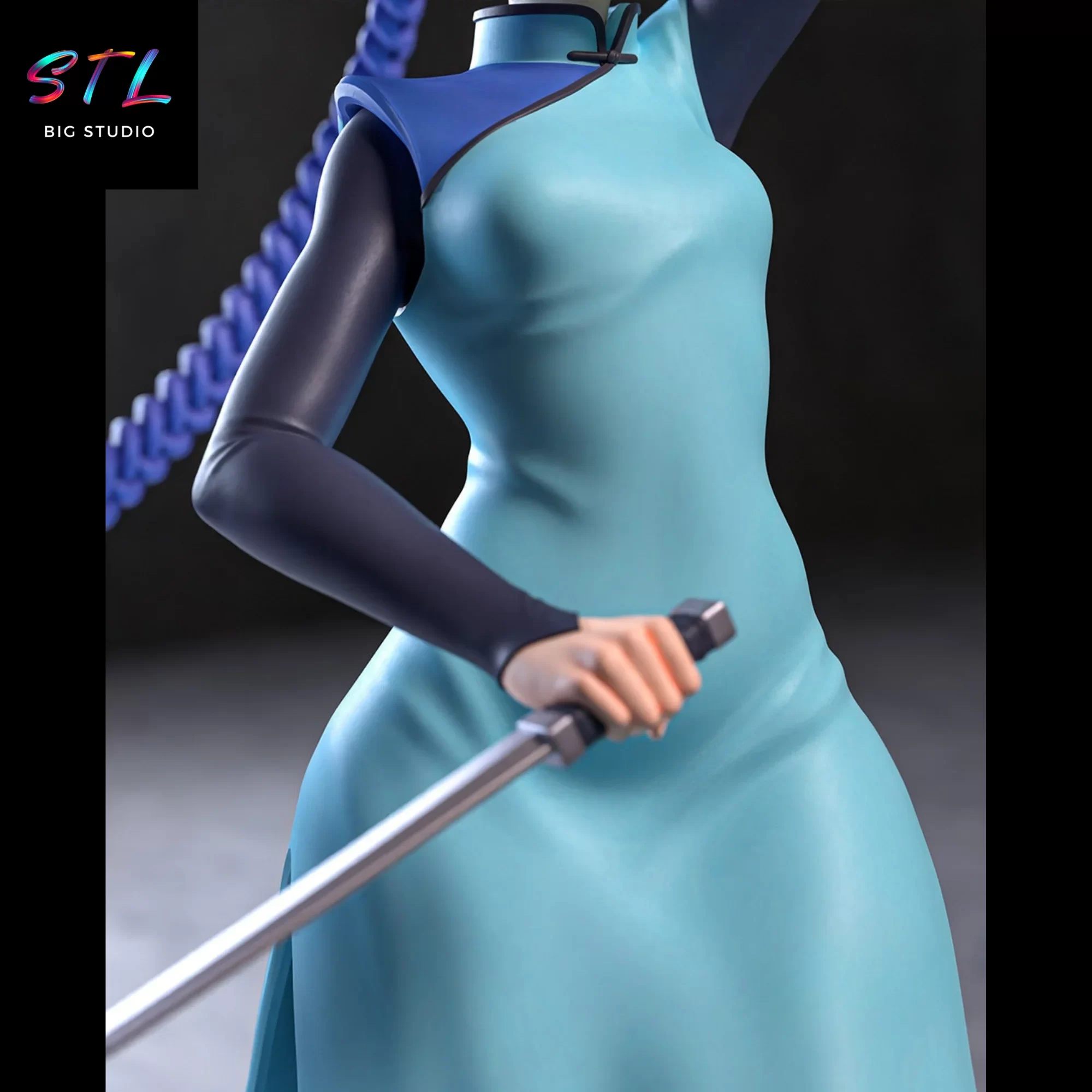 imprimir 3d thirteen stl scissor seven figura anime imprimir 3d thirteen stl scissor seven figura anime