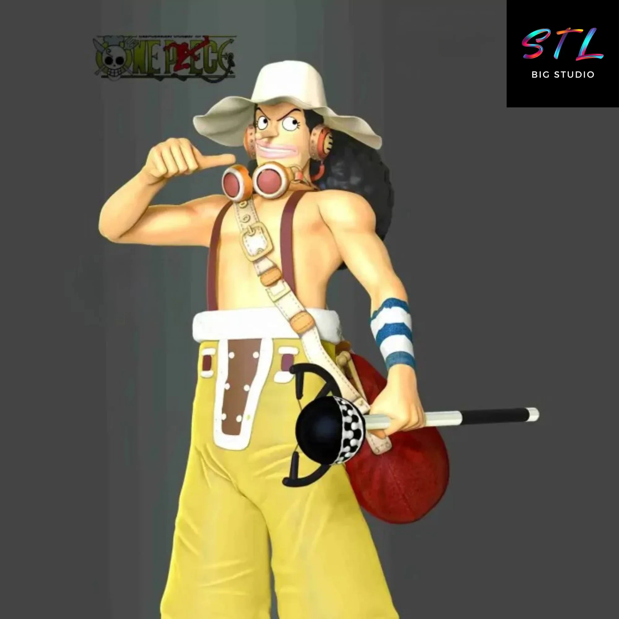 imprimir 3d usopp stl one piece imprimir 3d usopp stl one piece