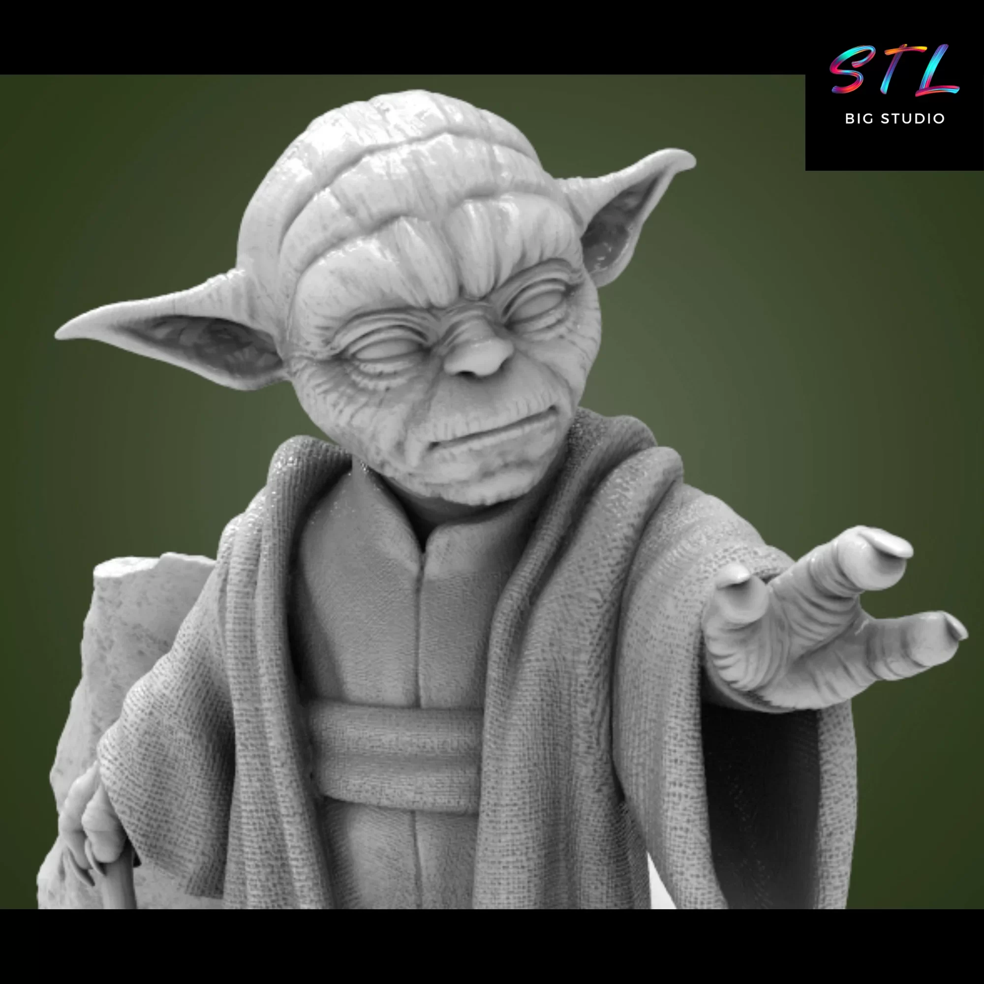 imprimir 3d yoda stl star wars figura imprimir 3d yoda stl star wars figura