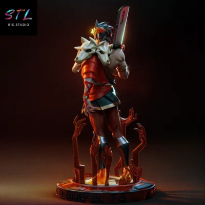 imprimir 3d zagreus stl videojuego hades
