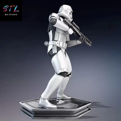 imprimir en 3D figura star wars stl stormtrooper