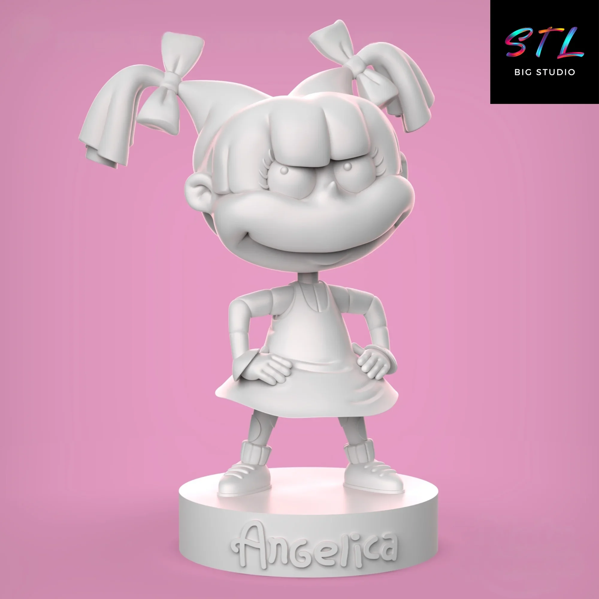 imprimir en 3d angelica pickles stl rugrats imprimir en 3d angelica pickles stl rugrats