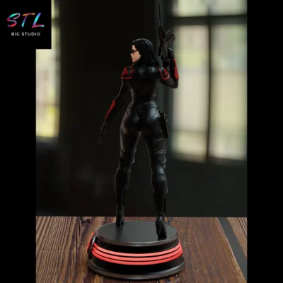 imprimir en 3d baronesa stl figura G.I. Joe