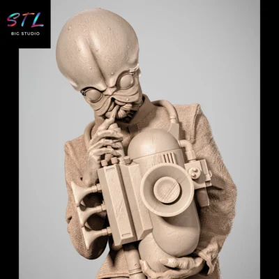 imprimir en 3d cantina band stl figura star wars