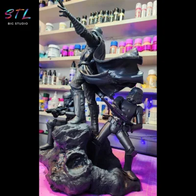 imprimir en 3d darth vader stl figura star wars