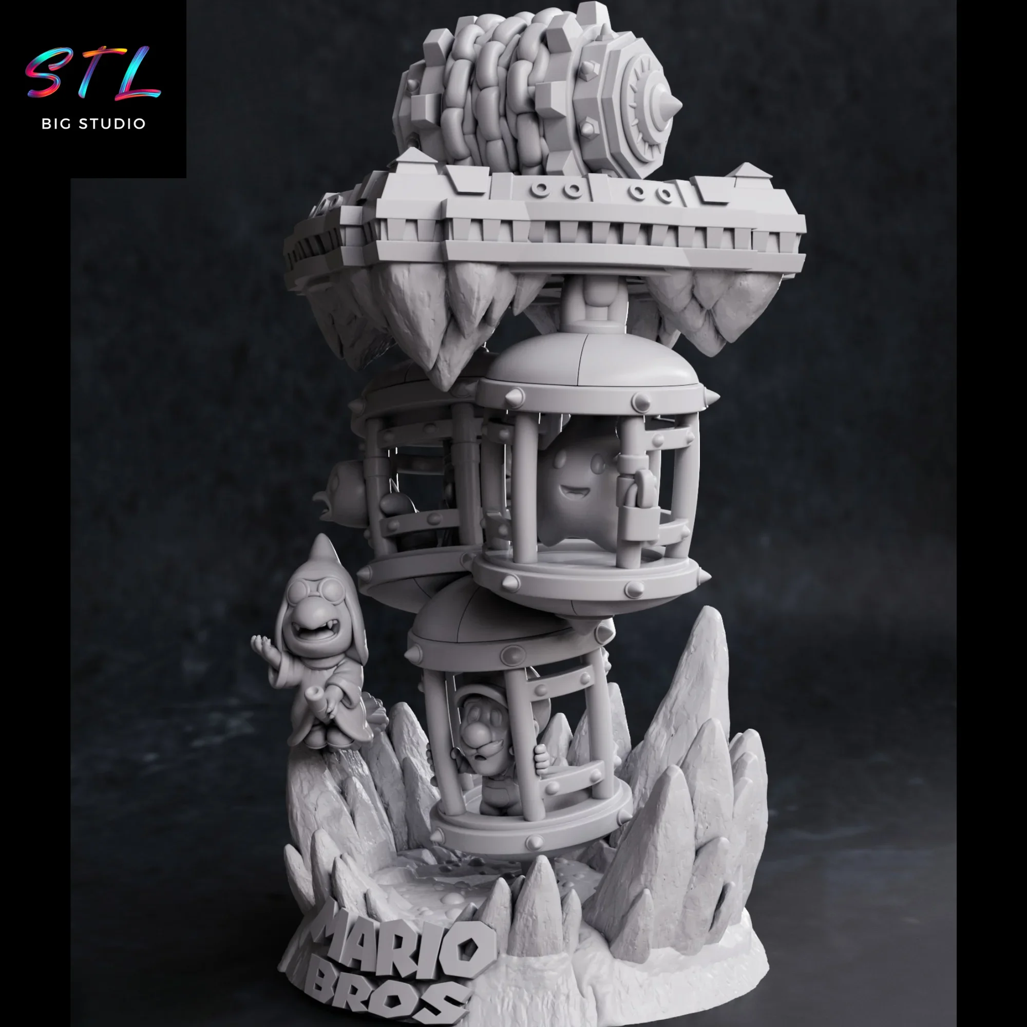 imprimir en 3d diorama luigi stl mario bros imprimir en 3d diorama luigi stl mario bros