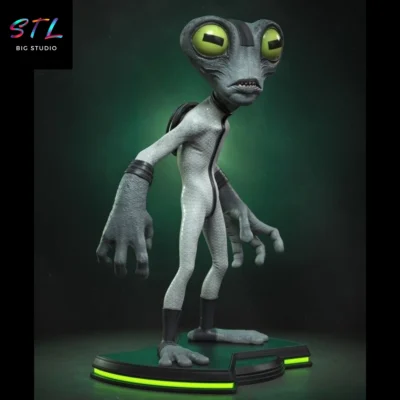 imprimir en 3d grey matter stl figura ben 10