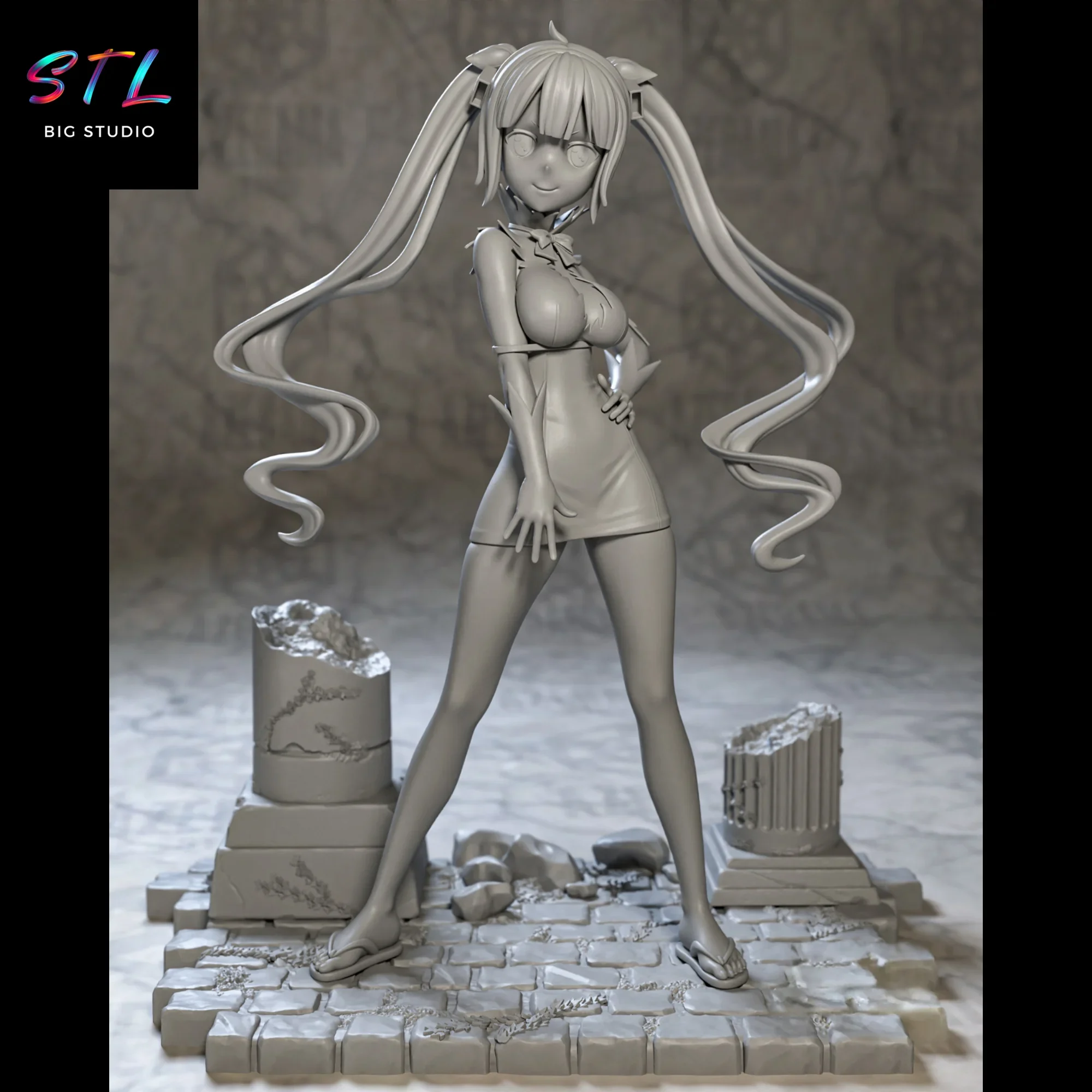 imprimir en 3d hestia stl danmachi imprimir en 3d hestia stl danmachi
