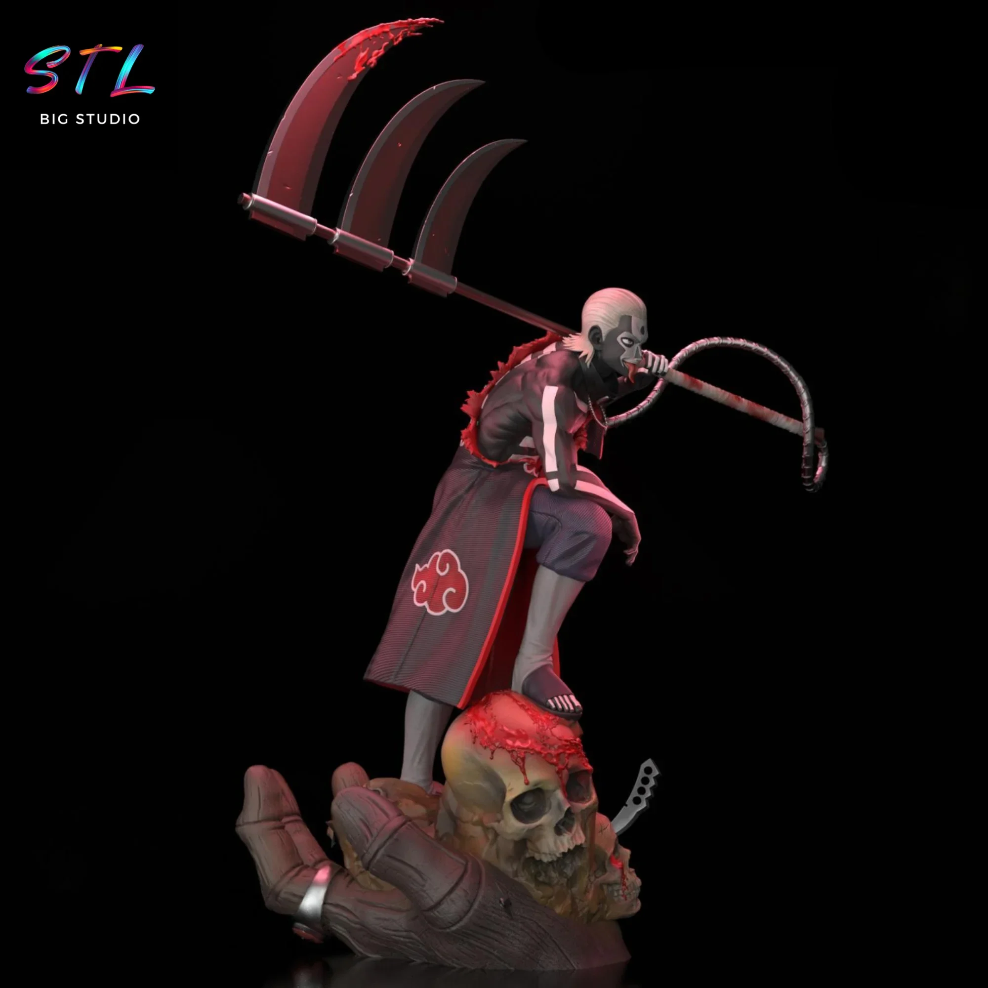 imprimir en 3d hidan stl figura akatsuki naruto shippuden imprimir en 3d hidan stl figura akatsuki naruto shippuden