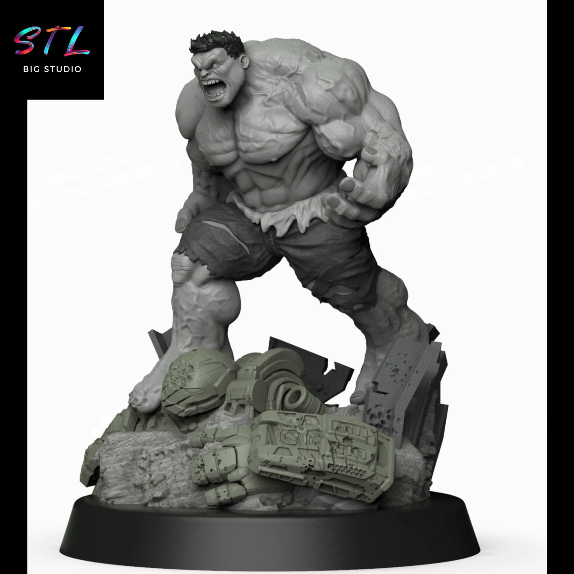 imprimir en 3d hulk vs hulkbuster stl marvel imprimir en 3d hulk vs hulkbuster stl marvel
