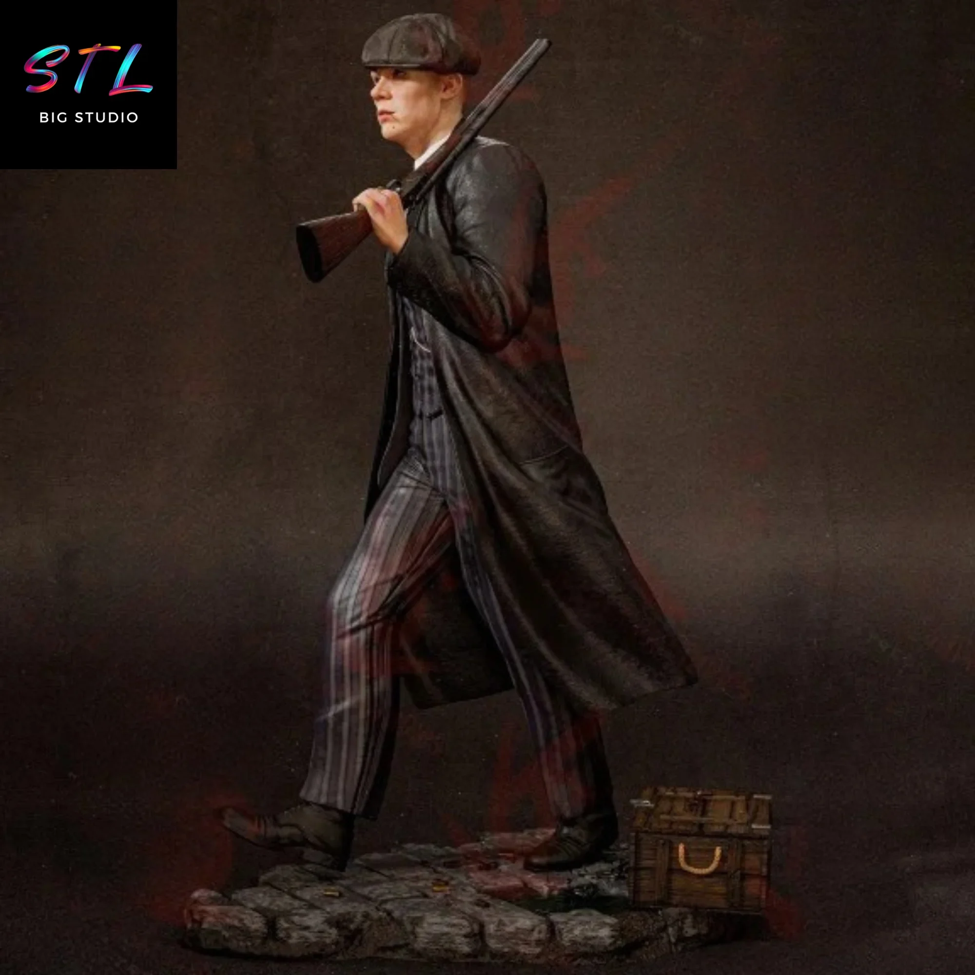 imprimir en 3d john shelby stl peaky blinders imprimir en 3d john shelby stl peaky blinders
