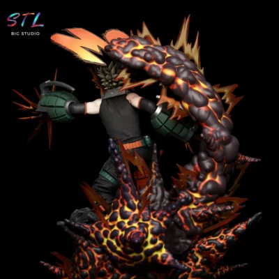 imprimir en 3d katsuki bakugo stl my hero academia