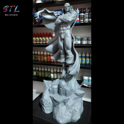 imprimir en 3d martian manhunter stl dc comics