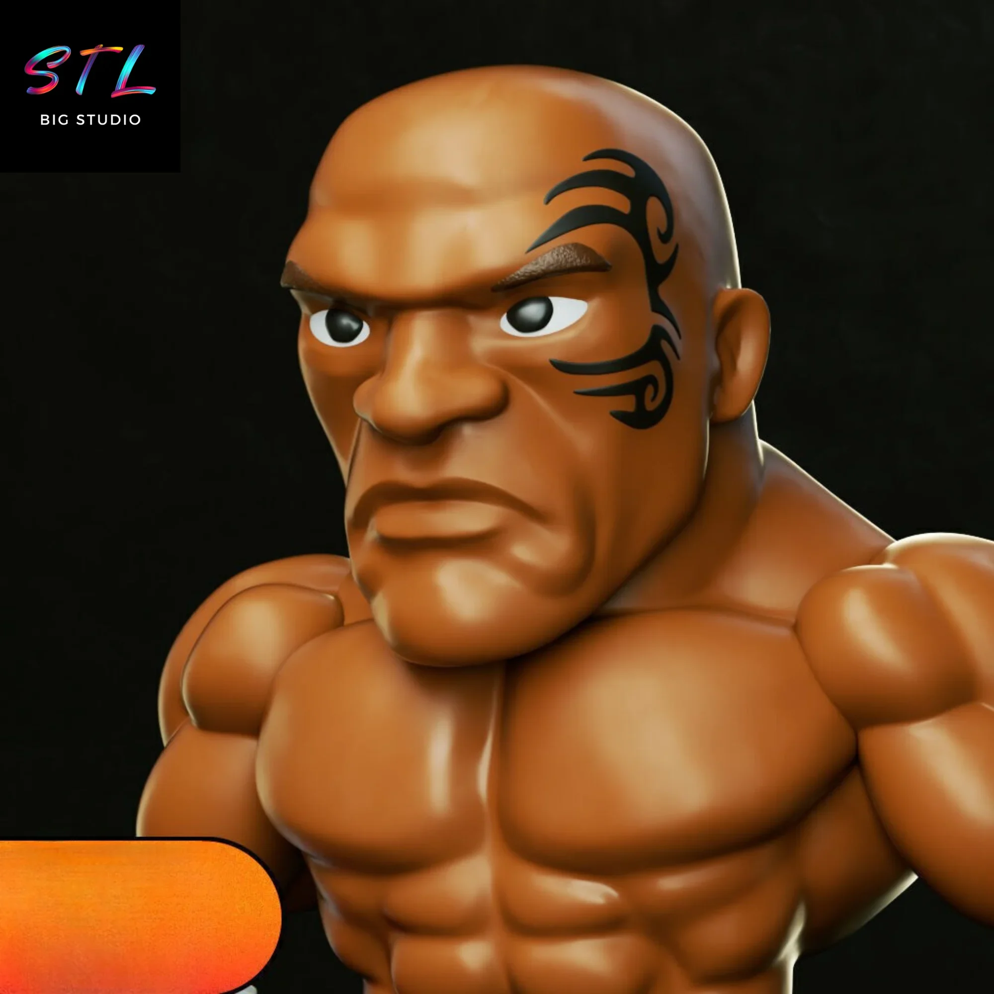 imprimir en 3d mike tyson stl chibi kawaii imprimir en 3d mike tyson stl chibi kawaii