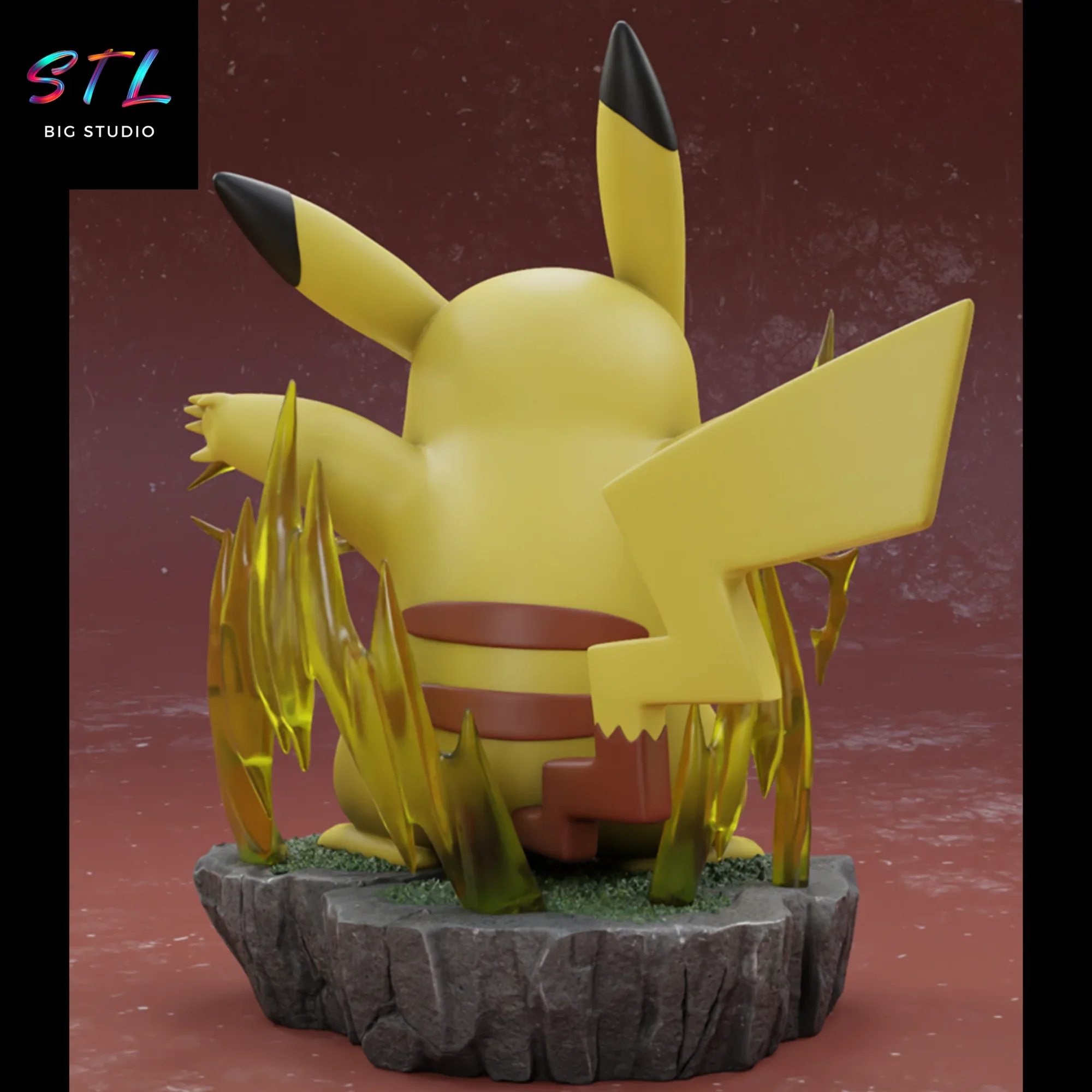 imprimir en 3d pikachu stl pokemon imprimir en 3d pikachu stl pokemon