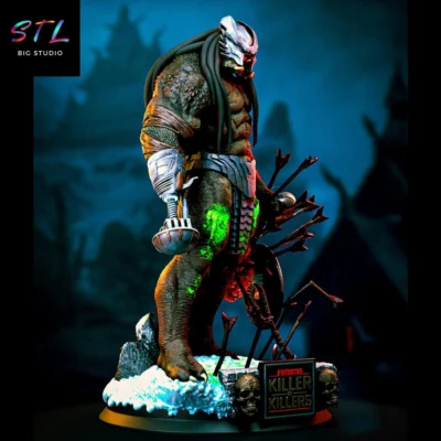 imprimir en 3d predator stl pelicula killer of killers
