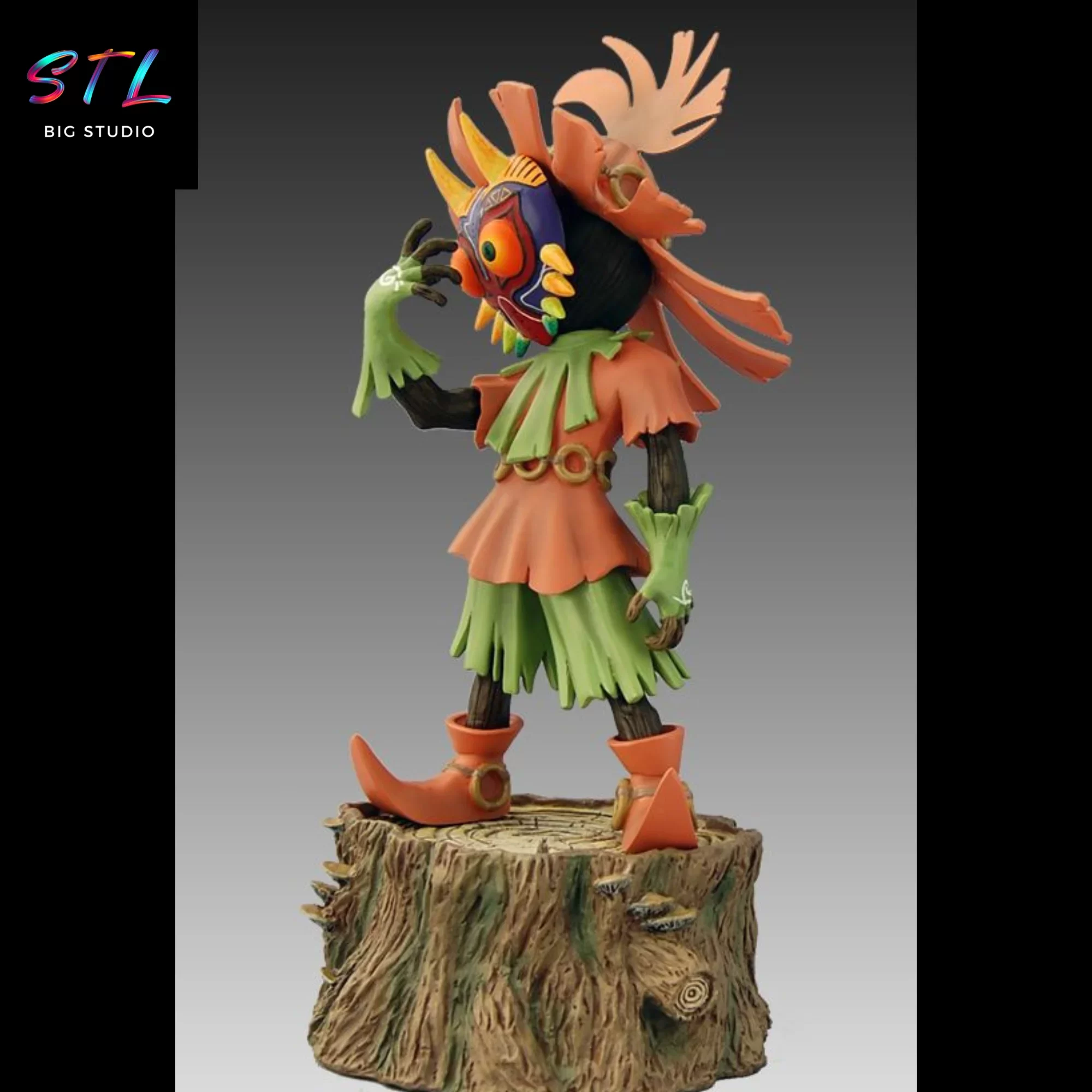 imprimir en 3d skull kid stl zelda imprimir en 3d skull kid stl zelda