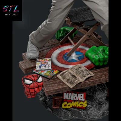 imprimir en 3d stan lee marvel