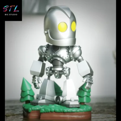 iron giant chibi stl impresion 3d