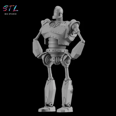 iron giant stl impresion 3d gigante de hierro