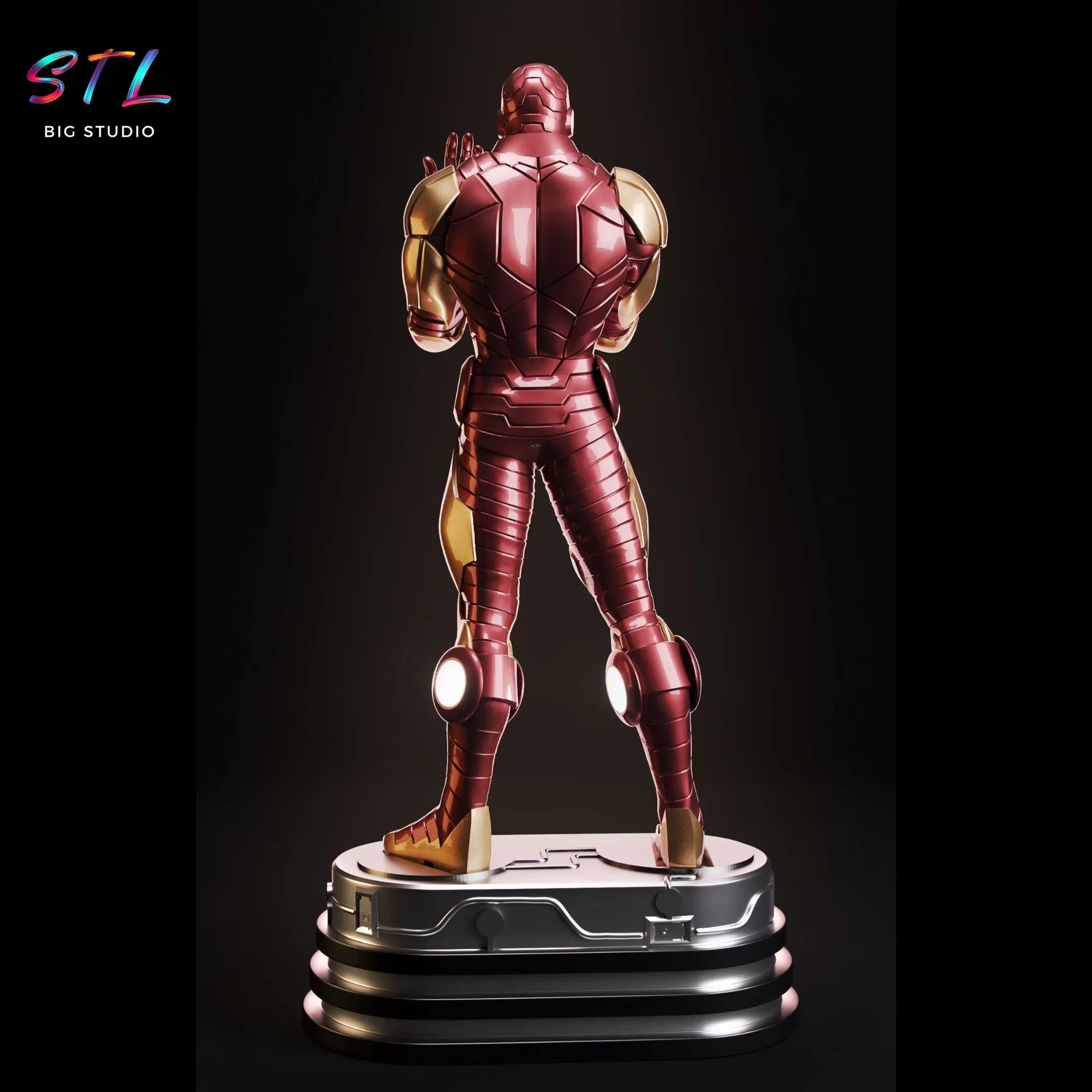 iron man 3d print stl marvel