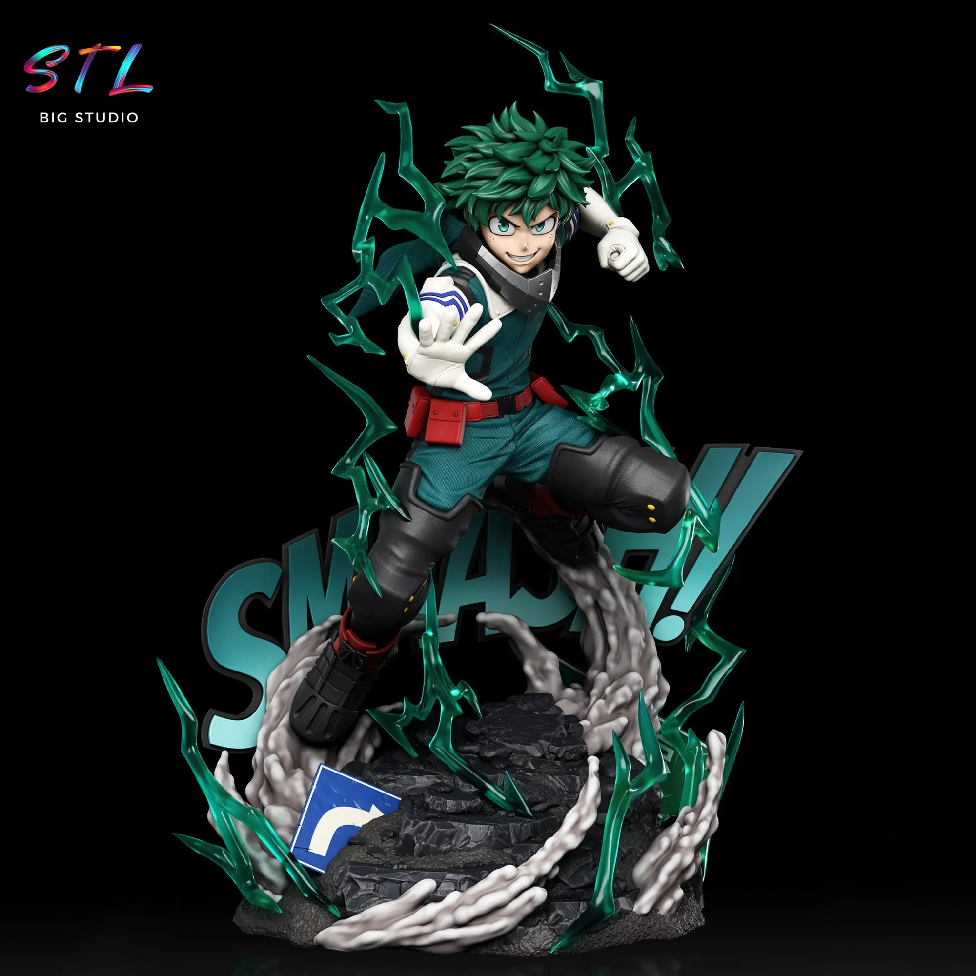 izuku midoriya stl my hero academia para impresion 3d izuku midoriya stl my hero academia para impresion 3d