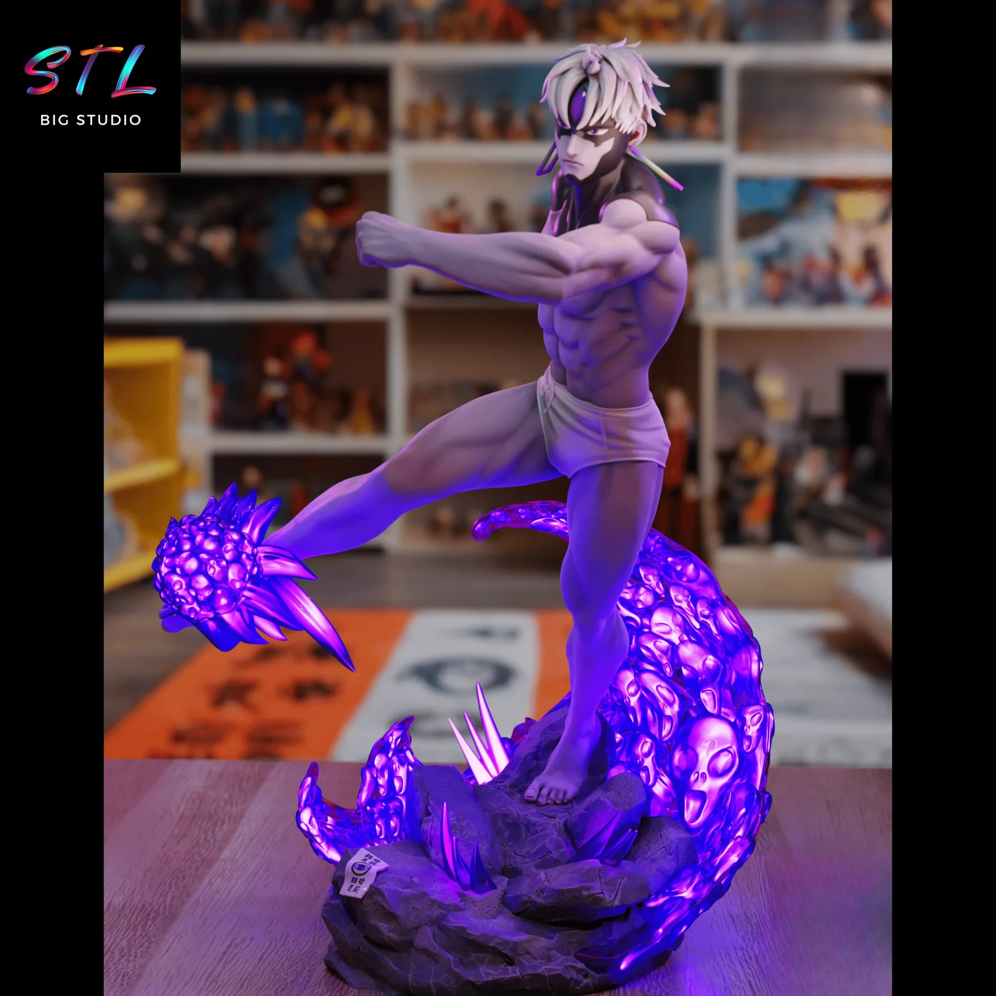 jiji stl jin enjoji evil eye figura impresion 3d dandadan jiji stl jin enjoji evil eye figura impresion 3d dandadan