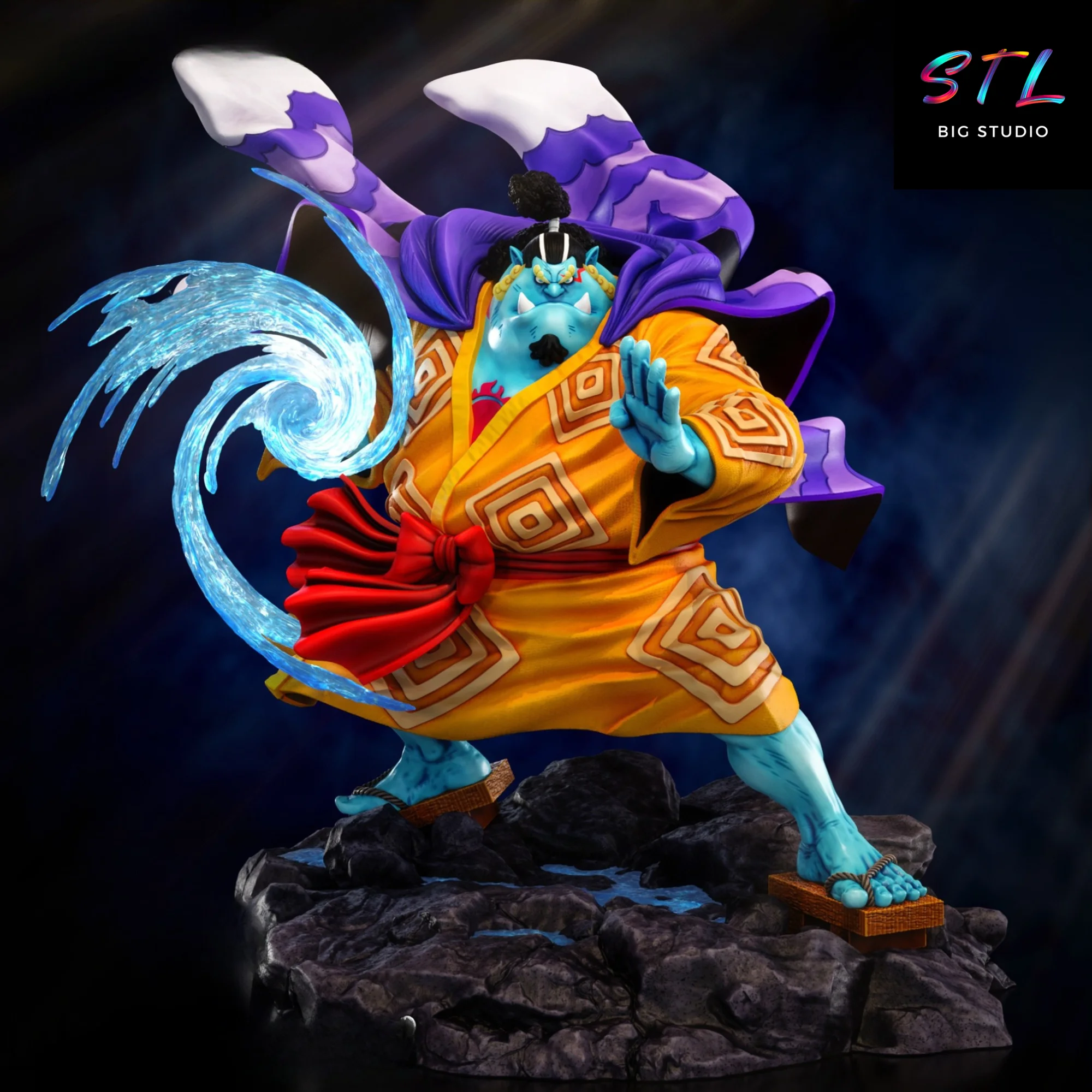 jinbe stl one piece impresion 3d