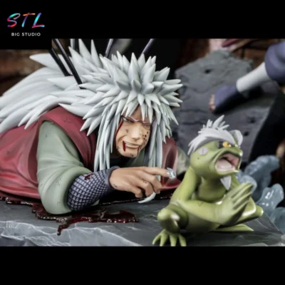 jiraiya sannin stl modo sabio impresion 3d naruto