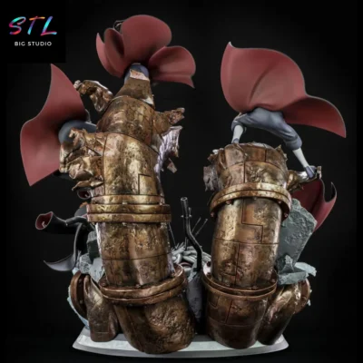 jiraya vs pain stl naruto shippuden impresion 3d