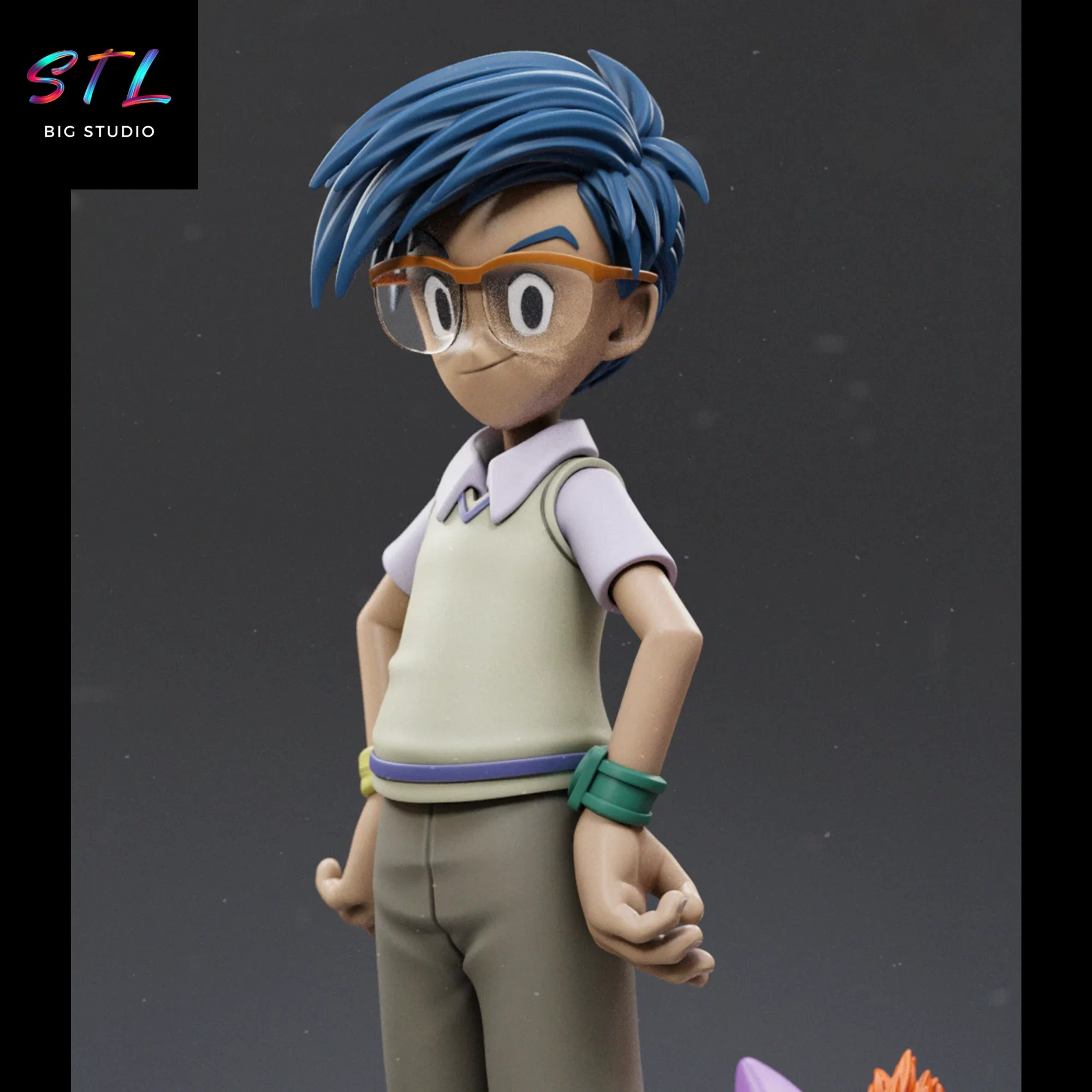 joe kido stl digimon adventure impresion 3d joe kido stl digimon adventure impresion 3d