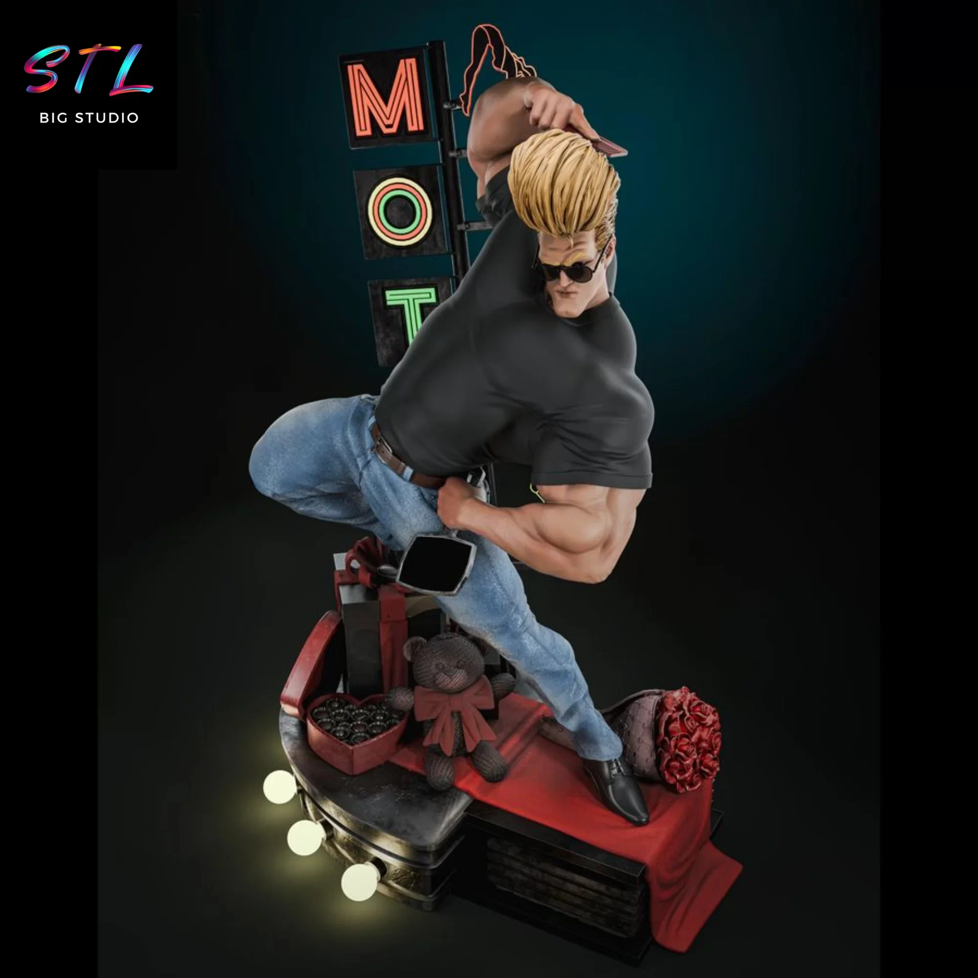 johnny bravo stl dibujos imprimir 3d johnny bravo stl dibujos imprimir 3d