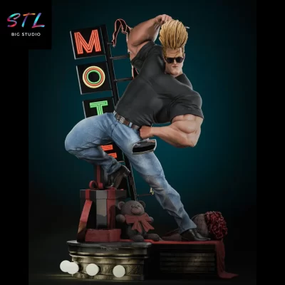 johnny bravo stl impresion 3d