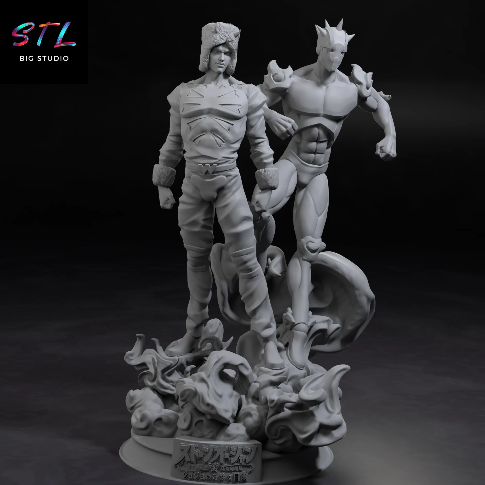 jojo's bizarre adventure stl weather report figura impresion 3d jojo's bizarre adventure stl weather report figura impresion 3d