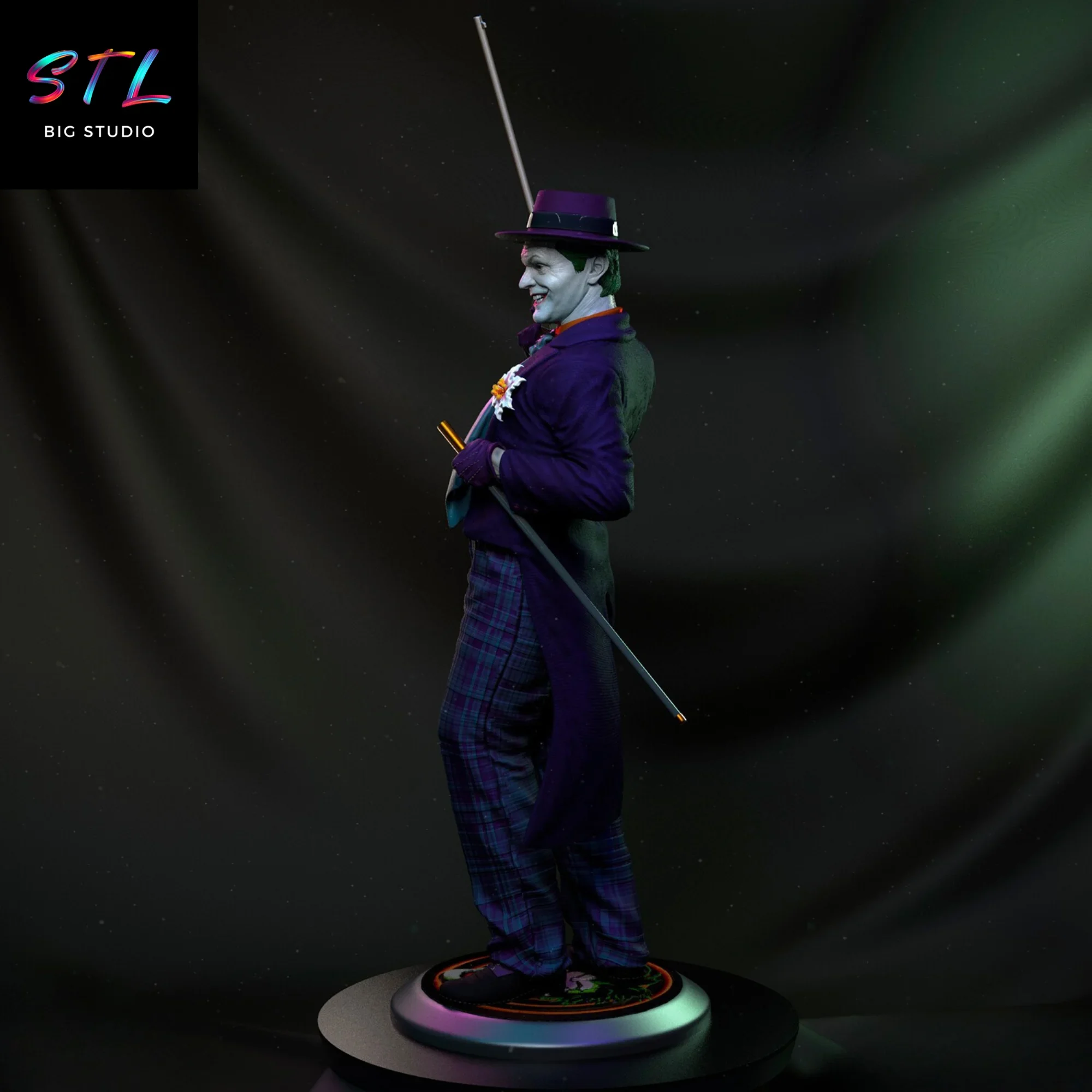 joker nicholson stl impresion 3d figura dc comics joker nicholson stl impresion 3d figura dc comics
