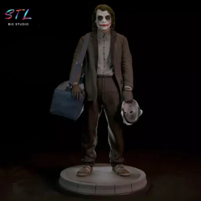 joker stl heath ledger impresion 3d
