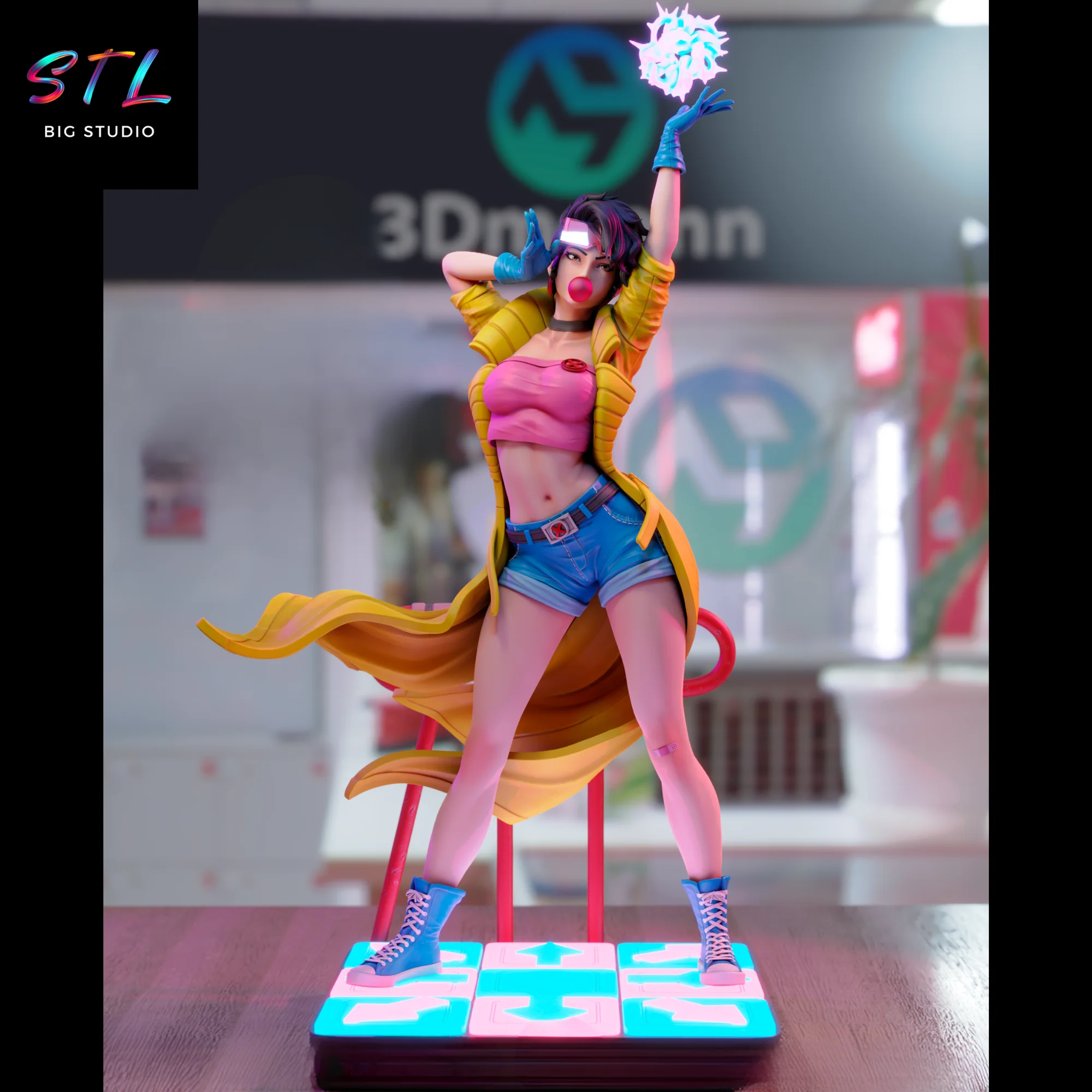 jubilee stl x-men impresion 3d marvel