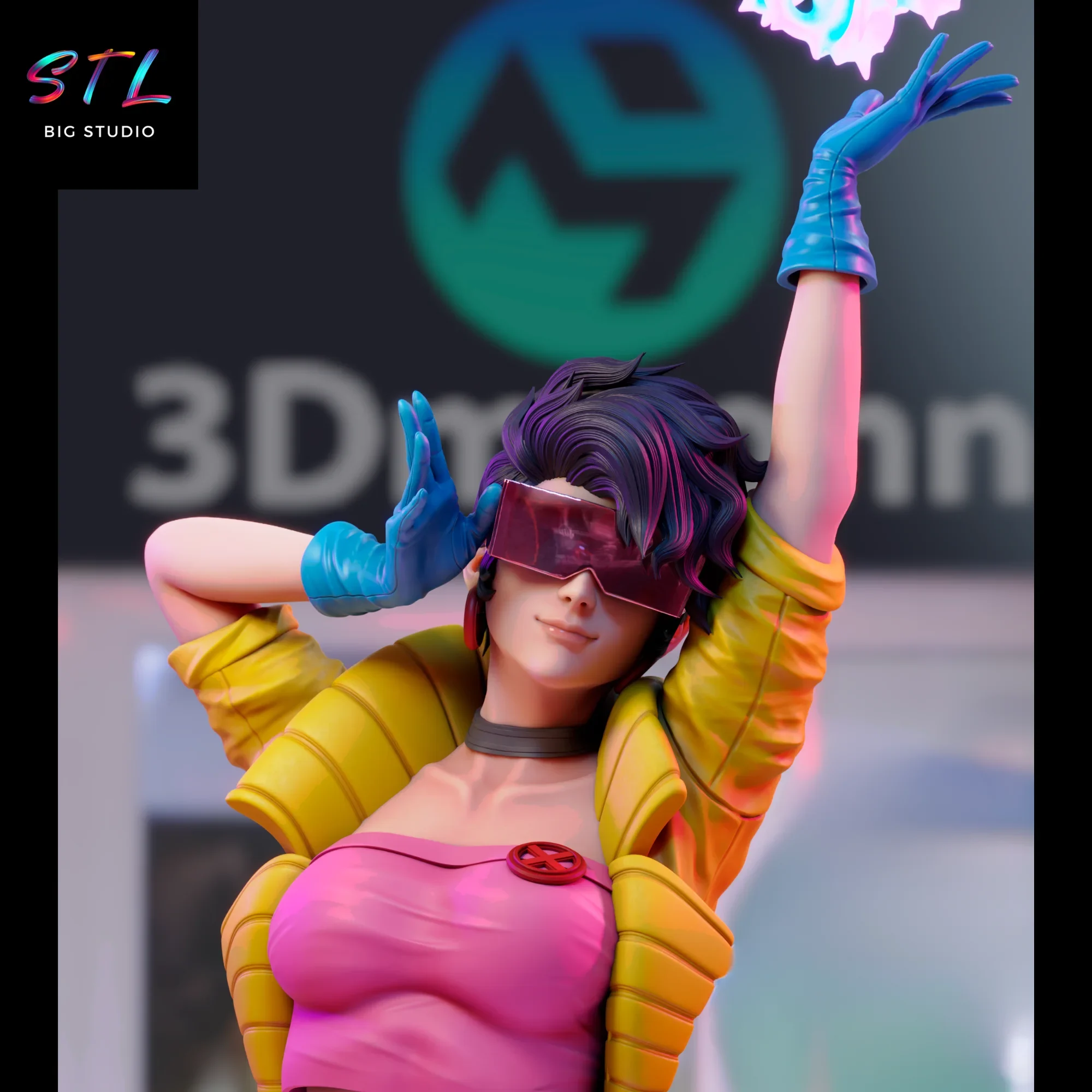 jubilee x-men stl marvel impresion 3d jubilee x-men stl marvel impresion 3d