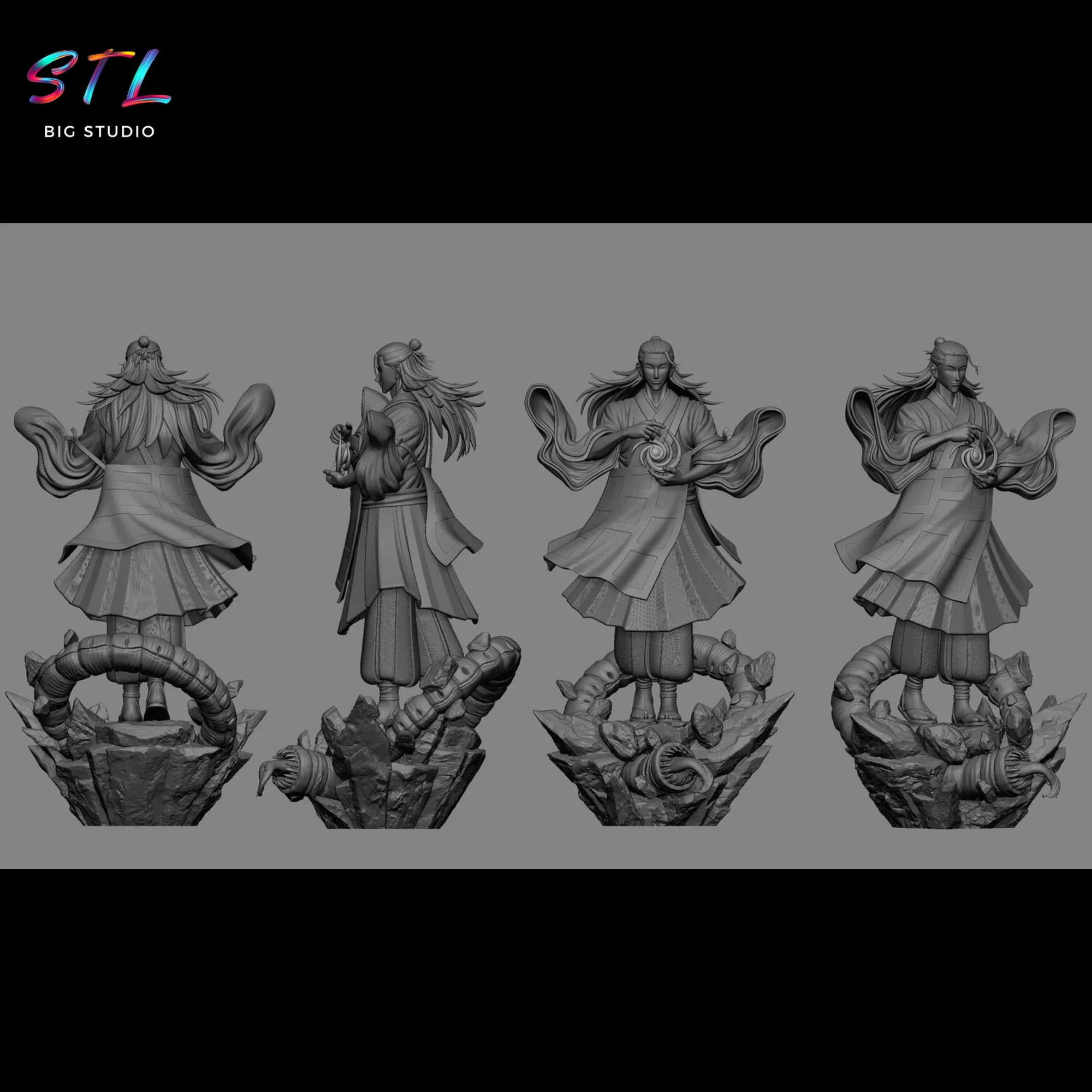 jujutsu kaisen stl kenjaku geto impresion 3d jujutsu kaisen stl kenjaku geto impresion 3d