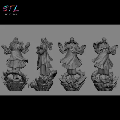 jujutsu kaisen stl kenjaku geto impresion 3d
