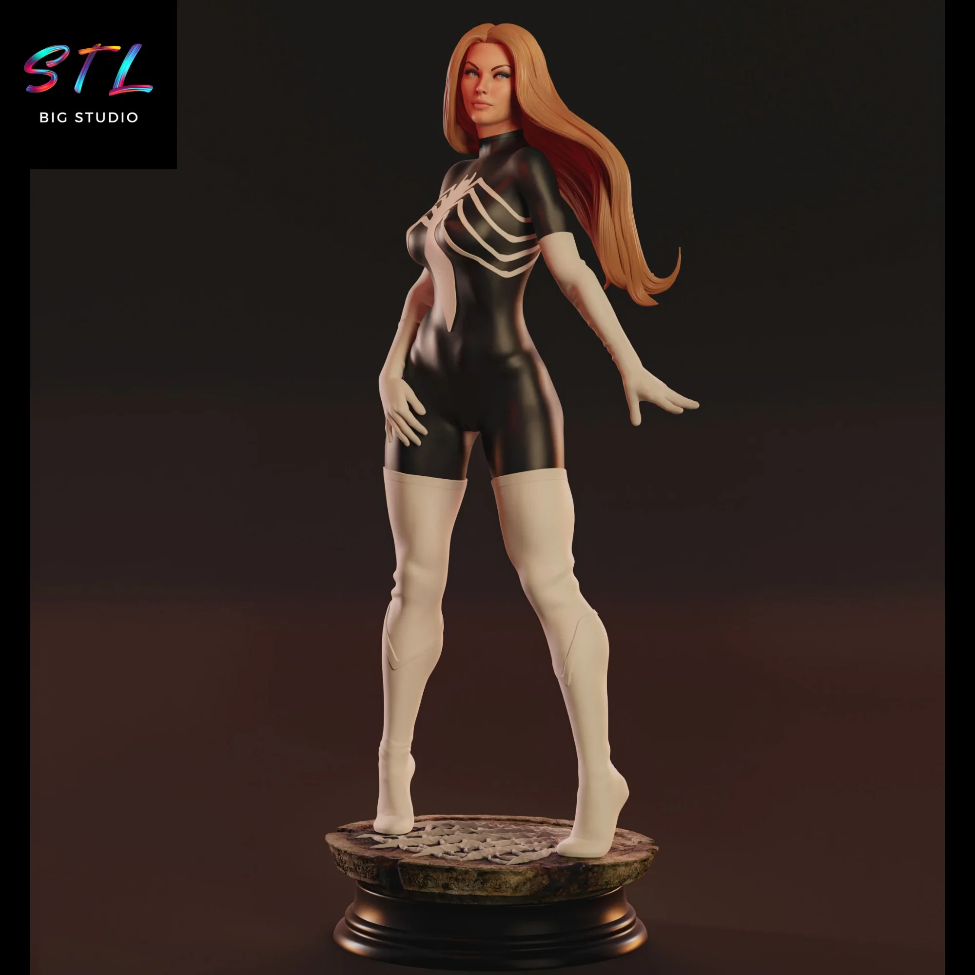 julia carpenter stl spider-woman 2 para impresion 3d julia carpenter stl spider-woman 2 para impresion 3d