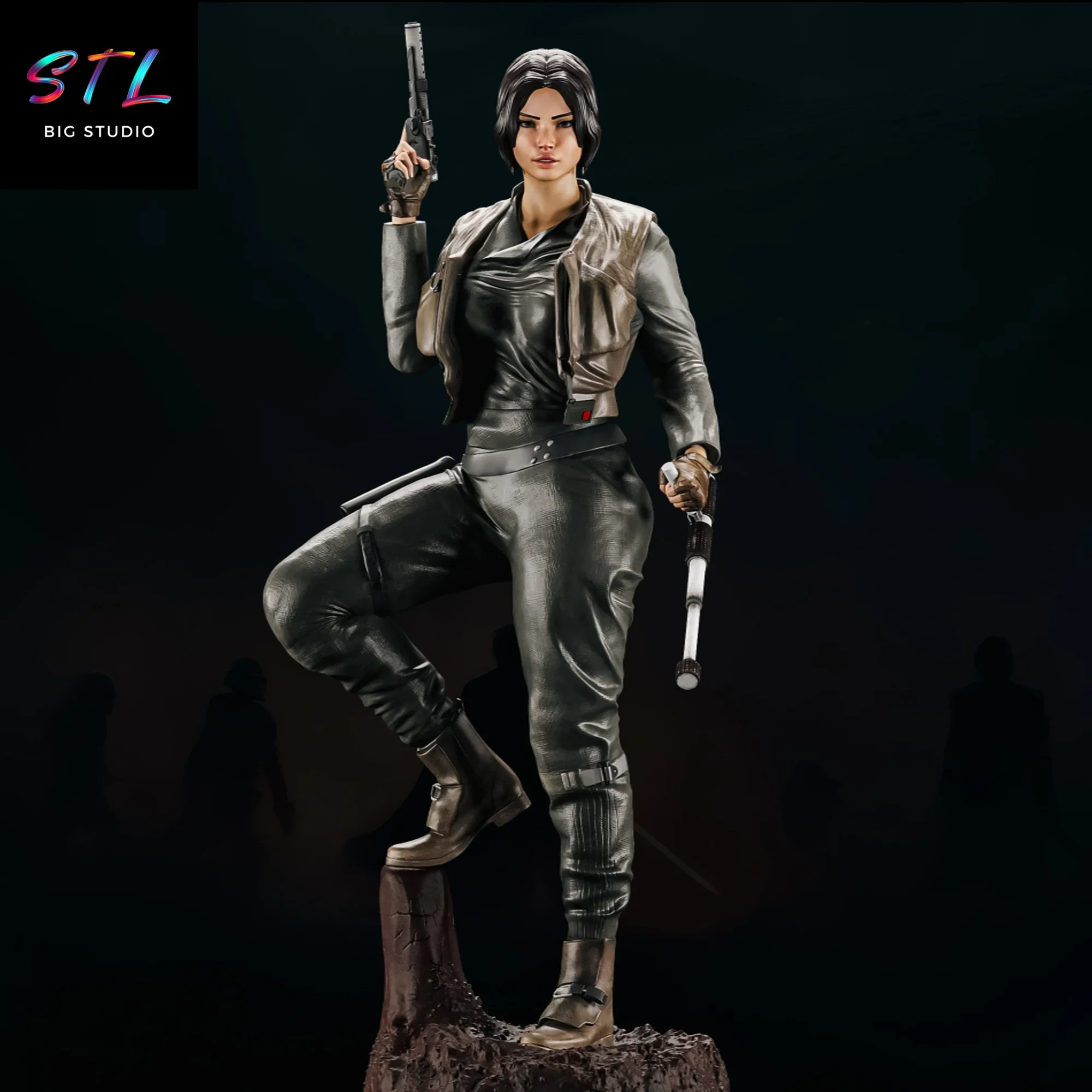 jyn erso stl star wars impresion 3d rogue one