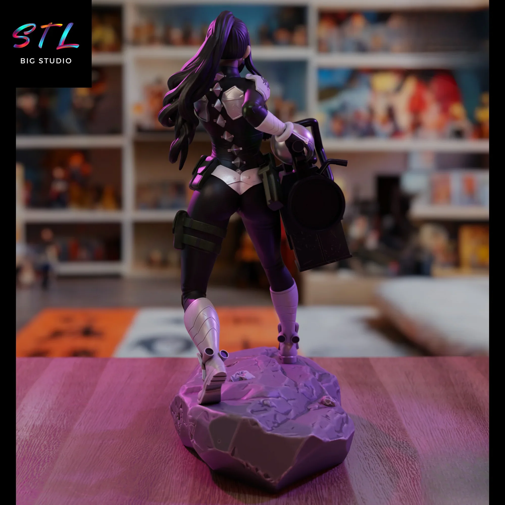 kaiju no 8 stl mina ashiro impresion 3d kaiju no 8 stl mina ashiro impresion 3d