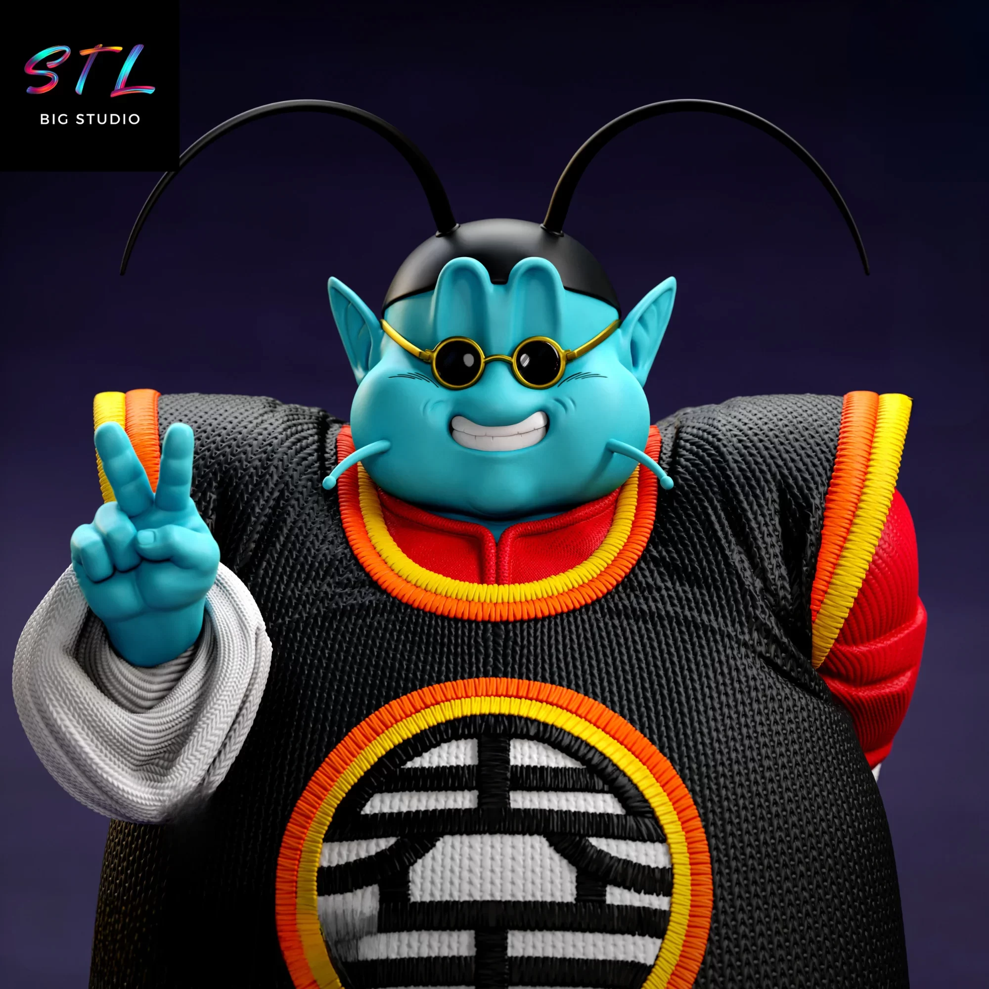 kaito stl dragon ball impresion 3d