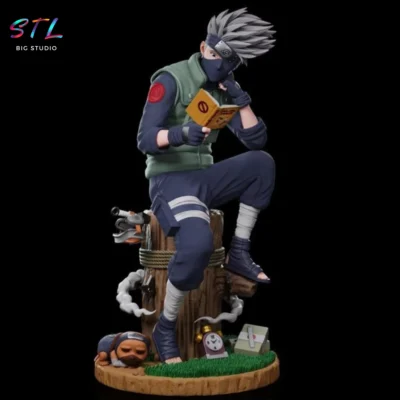 kakashi hatake stl impresion 3d naruto shippuden
