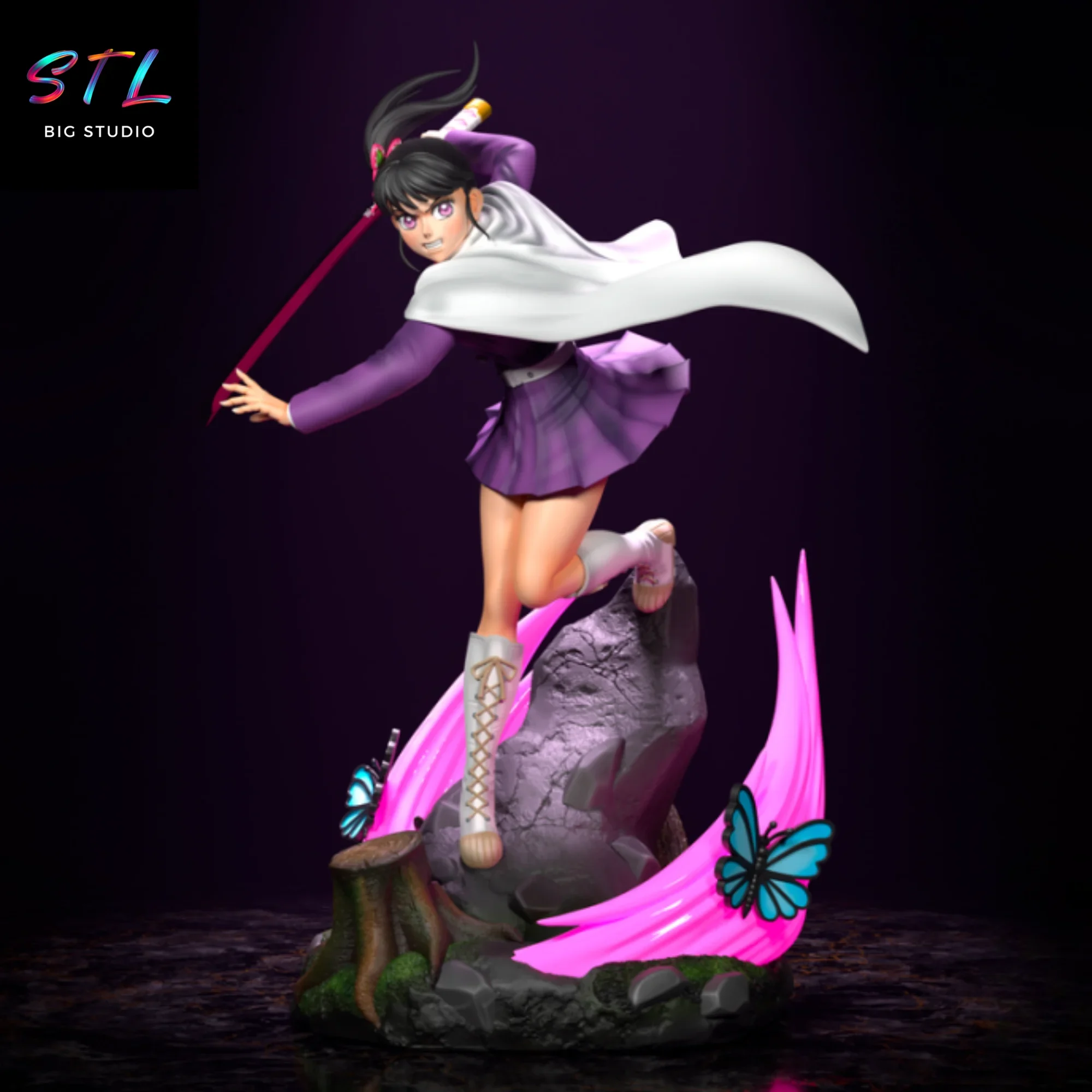 kanao tsuyuri stl demon slayer impresion 3d