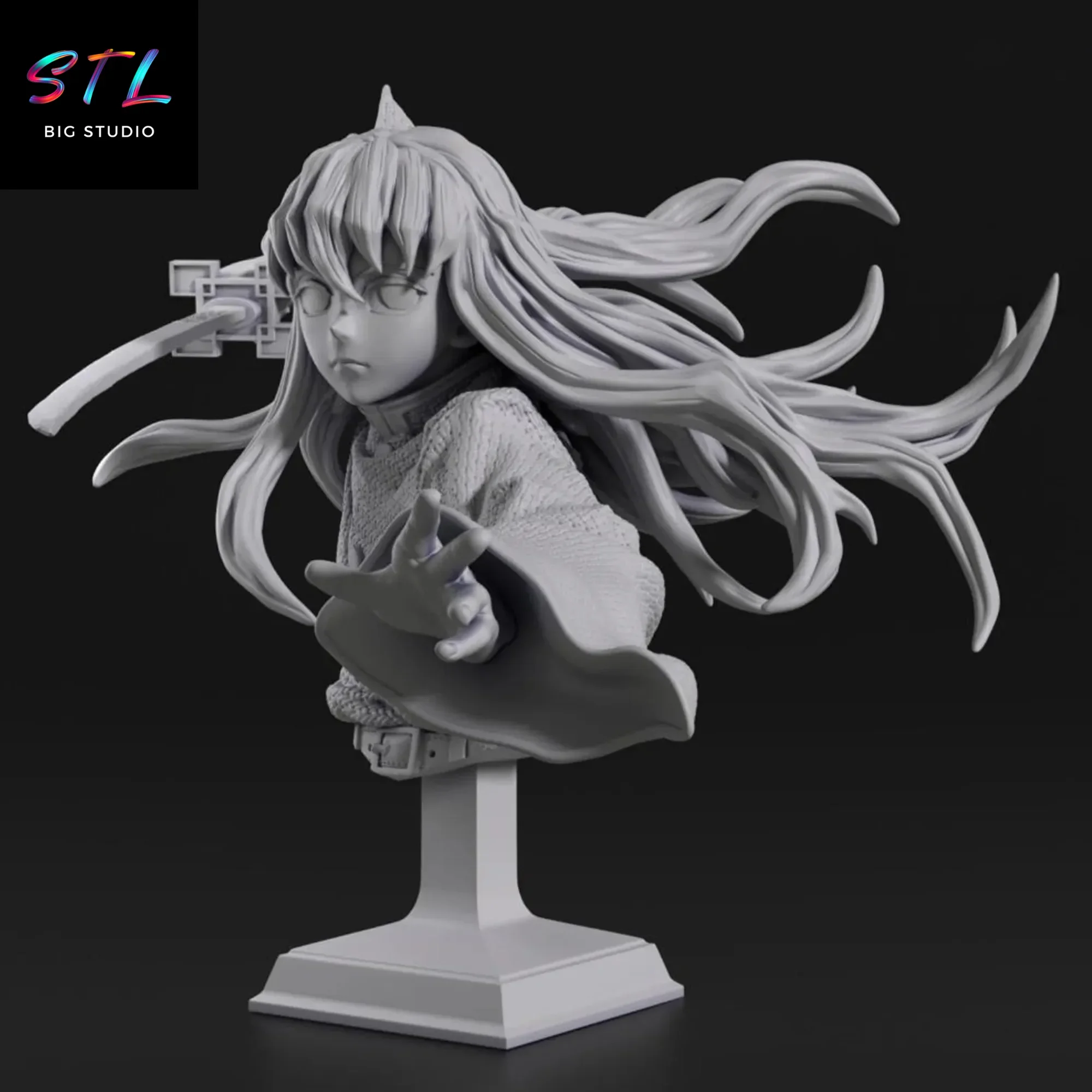 kimetsu no yaiba stl tokito muichiro figura impresion 3d kimetsu no yaiba stl tokito muichiro figura impresion 3d